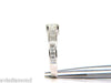GIA 2.41CT F/VS CUSHION BRILLIANT DIAMOND BAGUETTE PLATINUM RING